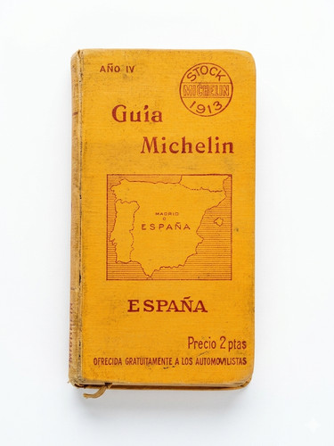 Guide michelin espagne - michelin, 1913