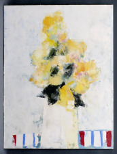 Tableau Bernard Folinais Bouquet de Fleurs école Franc-Comtoise