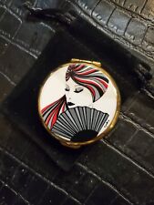 ANCIEN POUDRIER BOITE A POUDRE  Art Deco MARCEL FRANCK PARIS