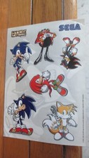 planche stickers Sega Sonic