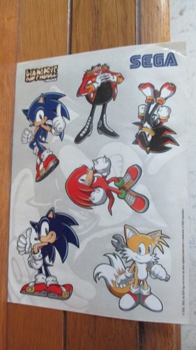 Planche stickers sega - stickers,