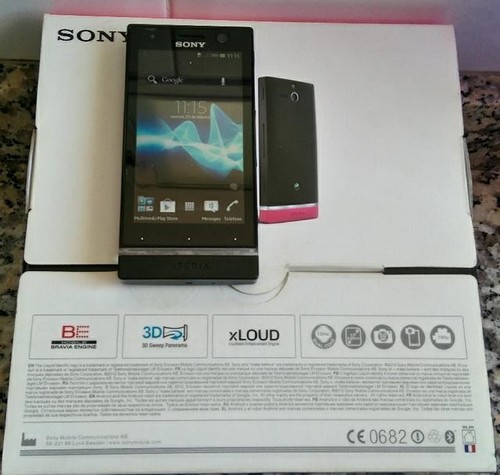Sony xperia st25i black - u,