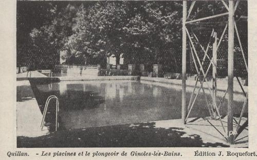 1913 piscine et plongeoir - --,