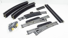 MEHANO LOT RAILS COURBES + DROITS + AIGUILLAGES - ECHELLE H0 1/87