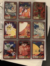Gros Lot 192 Cartes Dragon Ball Z Vendu Avec Classeur