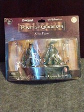 collectible Pirates of the caribbean Action Figures: Jack Sparrow, Barbossa