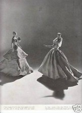 Publicité ancienne mode femme