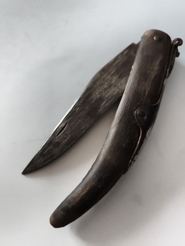 Couteau pliant ancien lame