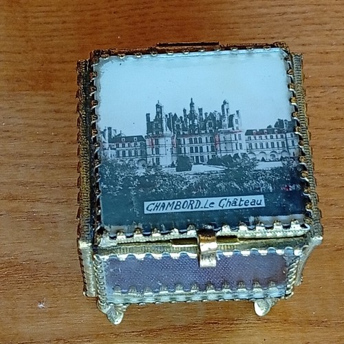 Boîte bijoux ancienne - boîte,