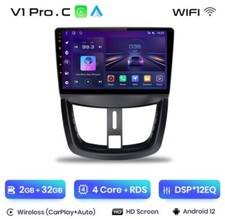 Radio 2 Din Pour Peugeot 207