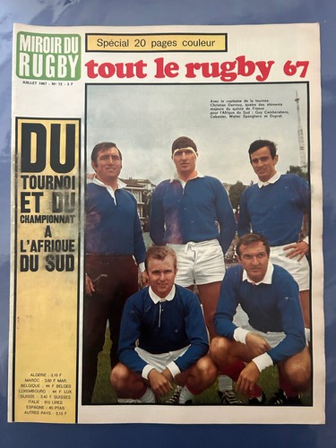 1967 miroir rugby - du,