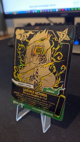 Tcg naruto carte sasuke - naruto,