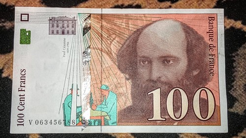 Billet 100 francs - , paul
