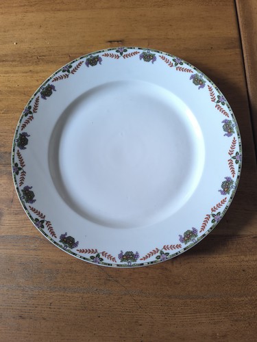 Porcelaine limoges plat rond - porcelaine,