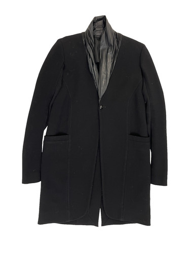 Manteau noir rick owens - rick, revers