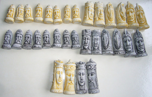 Pièces pour jeu echec - pièces,