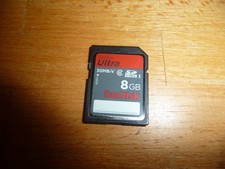 Carte mémoire SD / 8 GB / Ultra