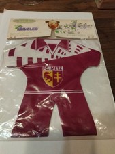Ancien Mini Maillot Miniature Foot FC METZ Fan Neuf sous Blister