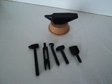 PLAYMOBIL vintage westerns médiéval forge enclume et outils sets 3370 3430 3442