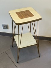 Table D’appoint Tabouret En Formica Vintage
