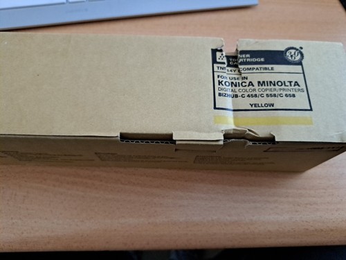 Toner compatible konica tn514y - toner,