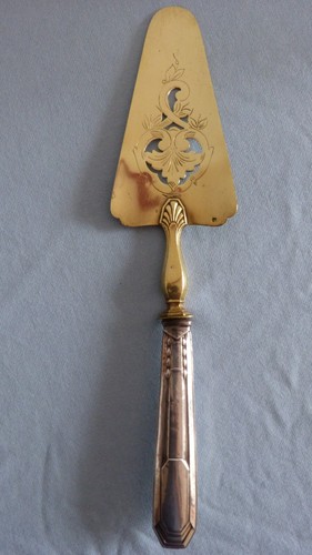 Pelle tarte ajourée argent - pelle,