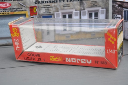 Vintage jet car norev boite - car,