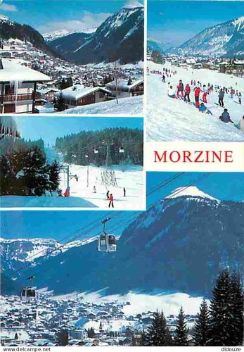 Carte postale morzine - carte,