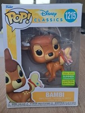 FUNKO POP! disney classics 1215 bambi limited edition figurine