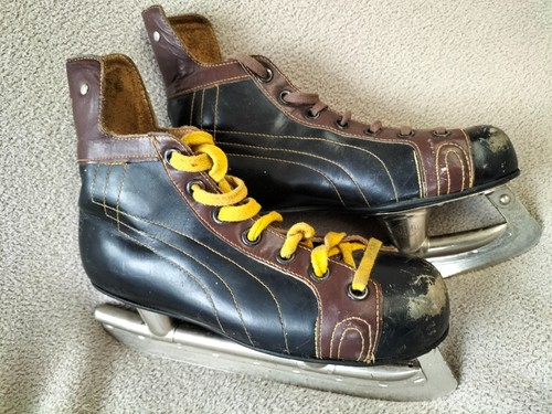 Patins glace cuir marque - en,