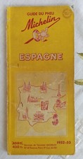 guide michelin Espagne 1952-53
