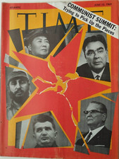 Time Magazine JUNE 1969 " COMMUNIST SUMMIT : Trying to pick up the pieces "