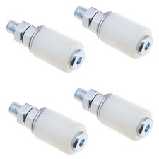 Lot de 4 roulettes en nylon pour porte coulissante porte de grange - Accessoi...