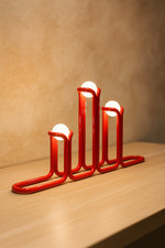 Chandelier à led IKEA X Gustaf Westman rouge Stråla neuf