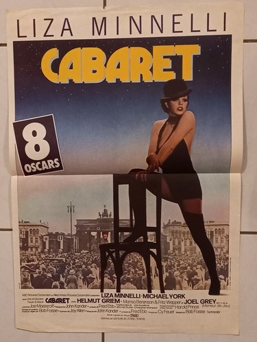 Affiche cinema cabaret - cabaret, 1972
