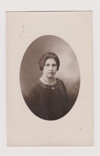 Photo carte portrait femme