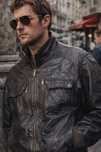 Veste bombardier vol en - veste, de