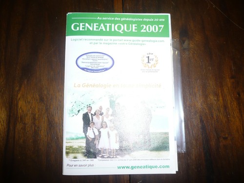 Guide genealogie geneatique - guide,