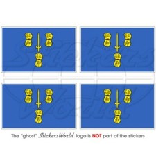 CHESHIRE Contea Bandiera Inghilterra UK, 50mm Vinile Adesivo x4