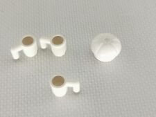 LEGO TRAIN 7740 COIFFE DE CUISINIER ET TROIS TASSES