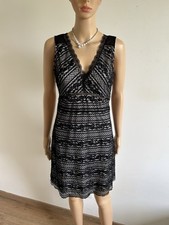 Robe noire et beige en dentelle Naf Naf taille 34 jamais portée 