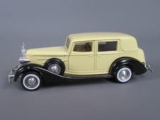 C775 Solido Hachette 88 Packard Sedan 1937 Beige 1:43 Age D'Or