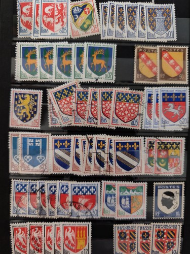 Lot timbres vintage france - timbres,