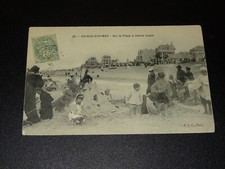 CAYEUX-SUR-MER (Somme) -  LA PLAGE A MARÉE BASSE - CARTE POSTALE ANCIENNE