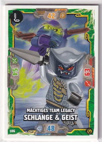 Lego ninjago série carte - série,