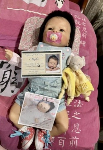 Reborn silicone baby doll - silicone,
