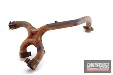 Horizontal exhaust collector