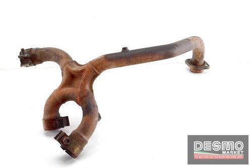 Horizontal exhaust collector