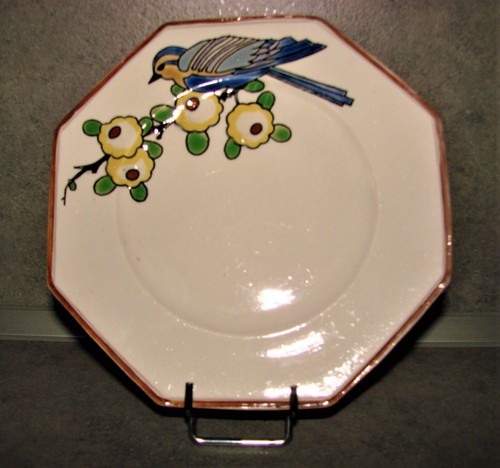 Ancienne assiette dessert art - ancienne,