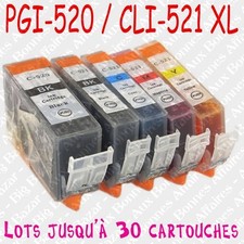 Cartouches d'encre compatibles non OEM Canon Pixma impr. MP540 MP550 MP560 MP620